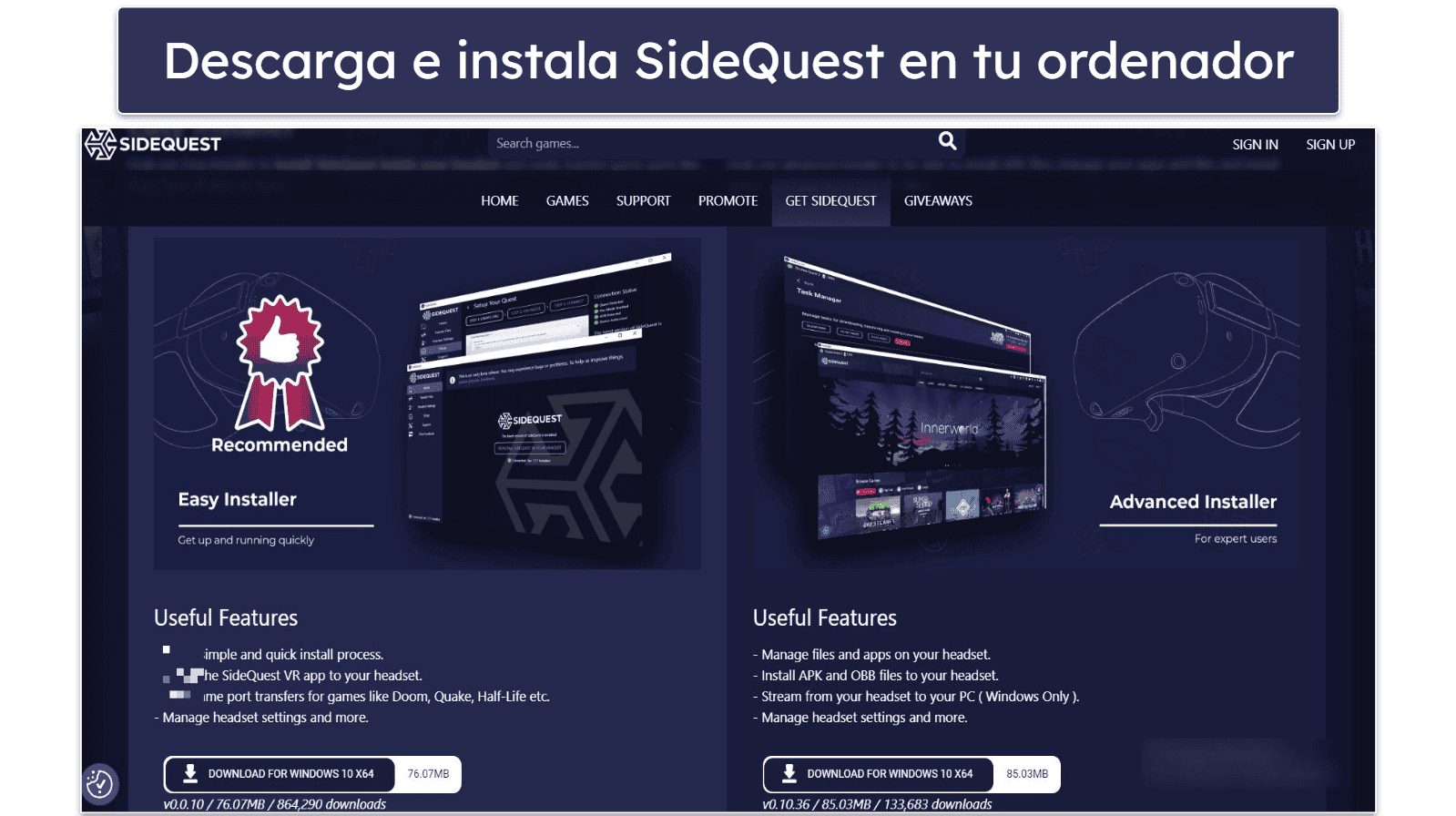 Cómo instalar una VPN en Oculus Quest 2 o 3 (Guías paso a paso)