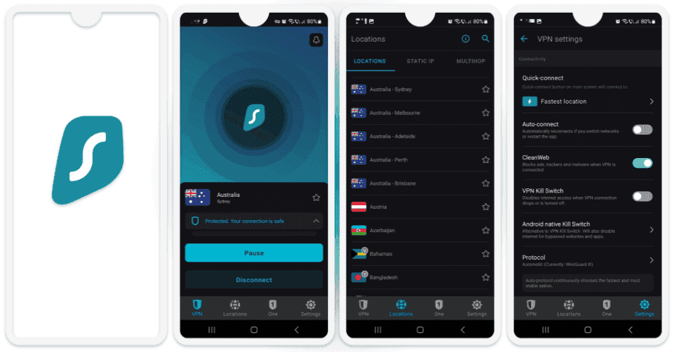 5 . Surfshark — excelente vpn para familia numeroso con un precio muy asequible
