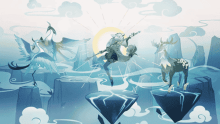 Genshin Impact - Shenhe Story and Lore - Cloud Retainers Disciple