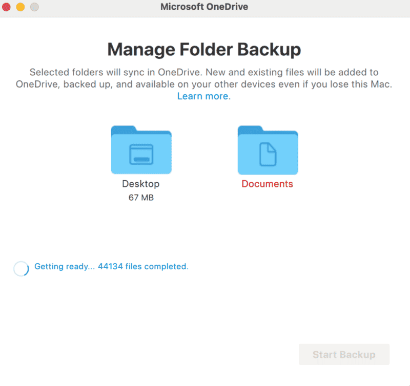 onedrive backup