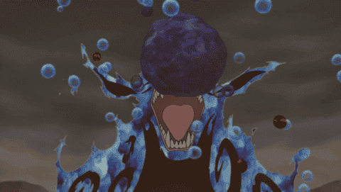 Using a Tailed Beast Ball against Naruto.