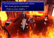 Sephiroth's lies