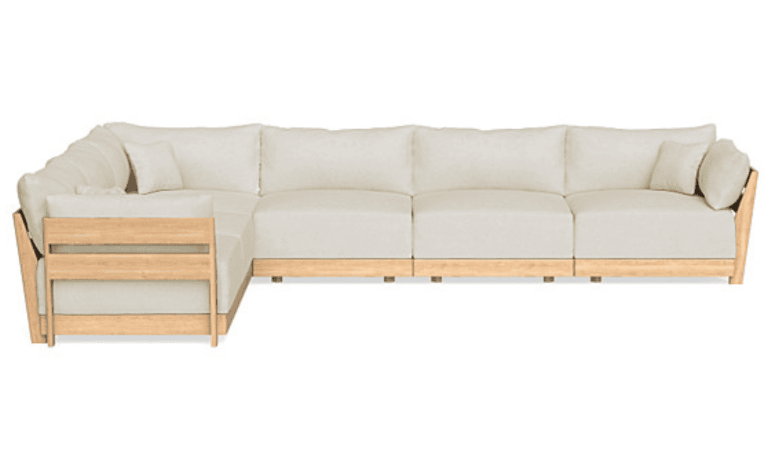 Cloud couch dupe: Inside Weather's Modular Bondi 6-Seater Sofa in Mascarpone
