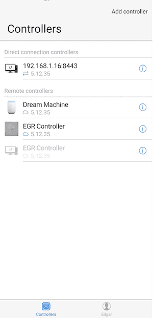 Android Add Controller