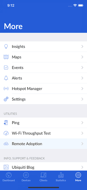 iOS More