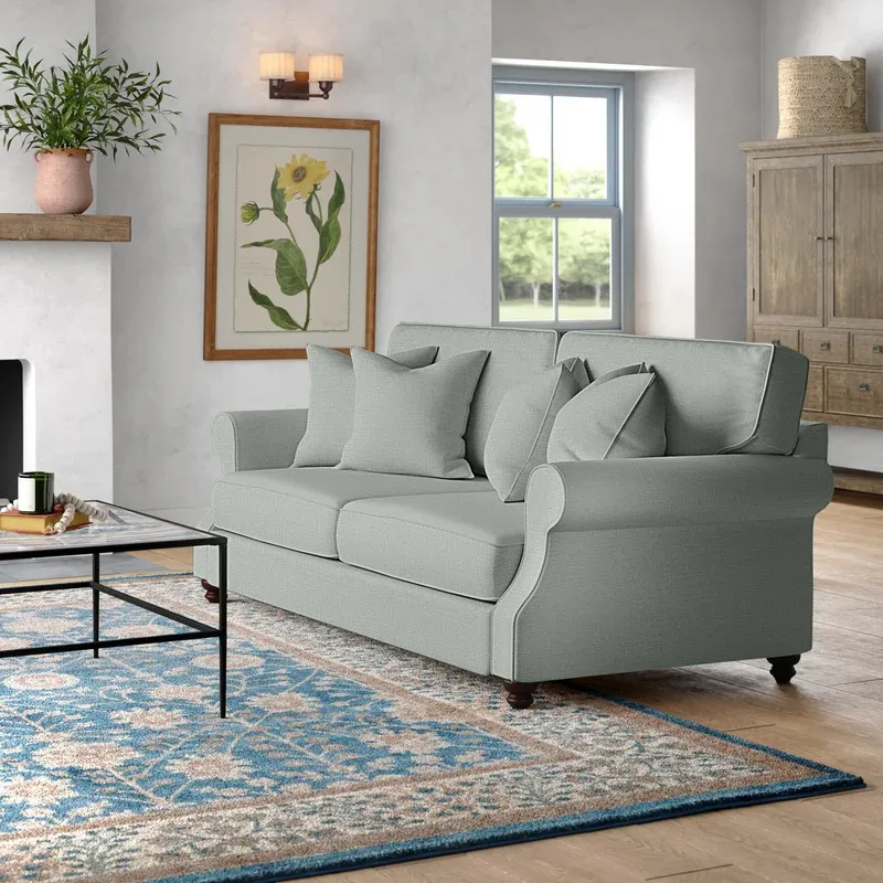 Cloud couch dupe: Birch Lane's Woburn 85'' Upholstered Sofa