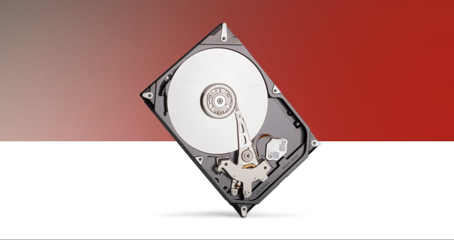 A hard drive