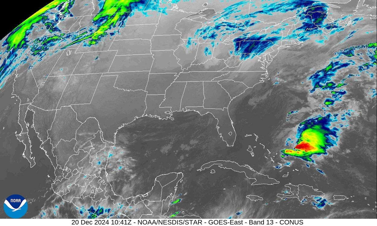 Infrared Satellite Image
