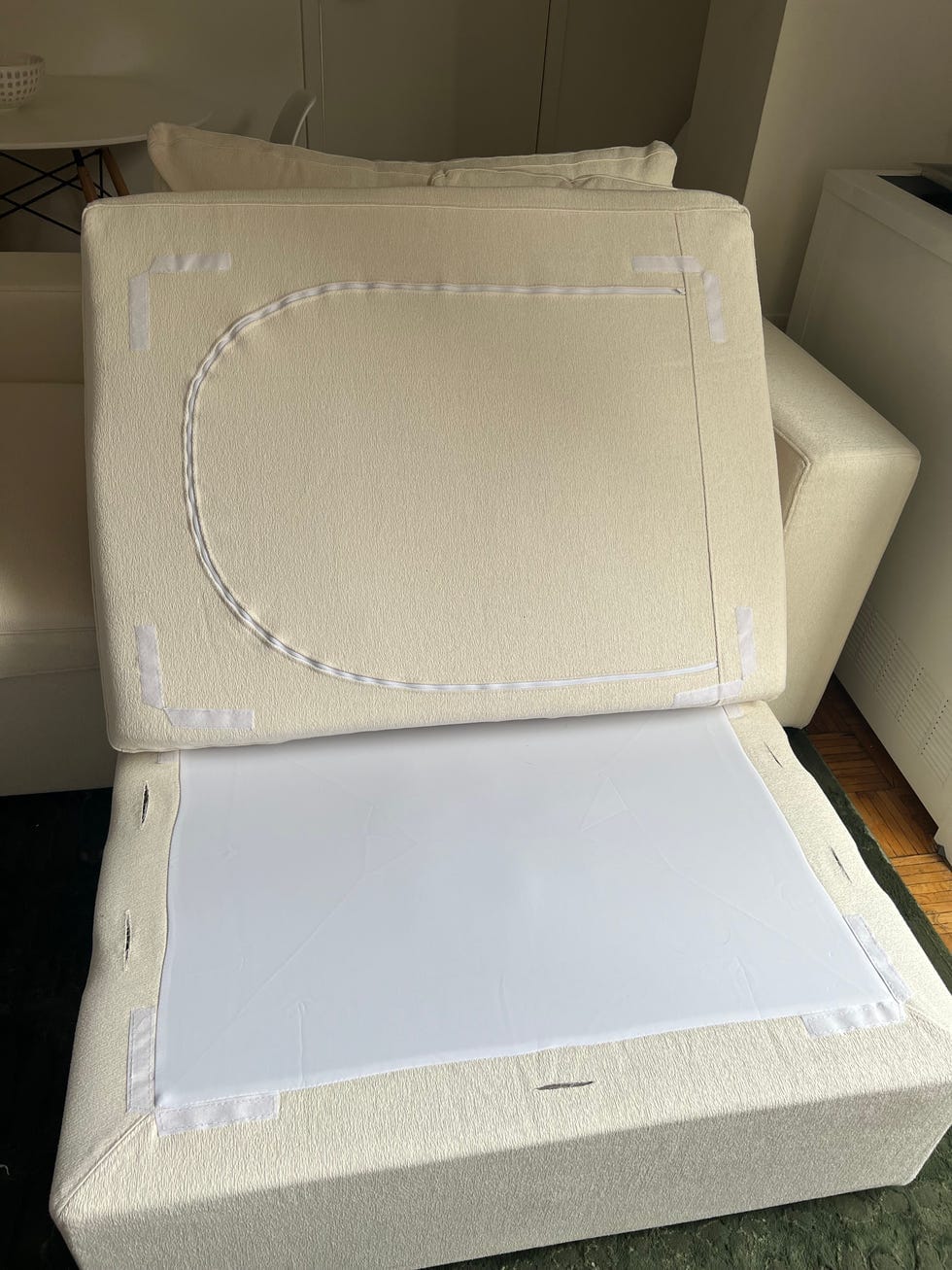back of couch cushion