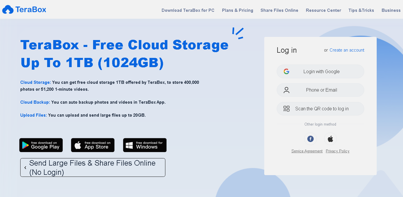 TeraBox - 1TB Free Cloud Storage