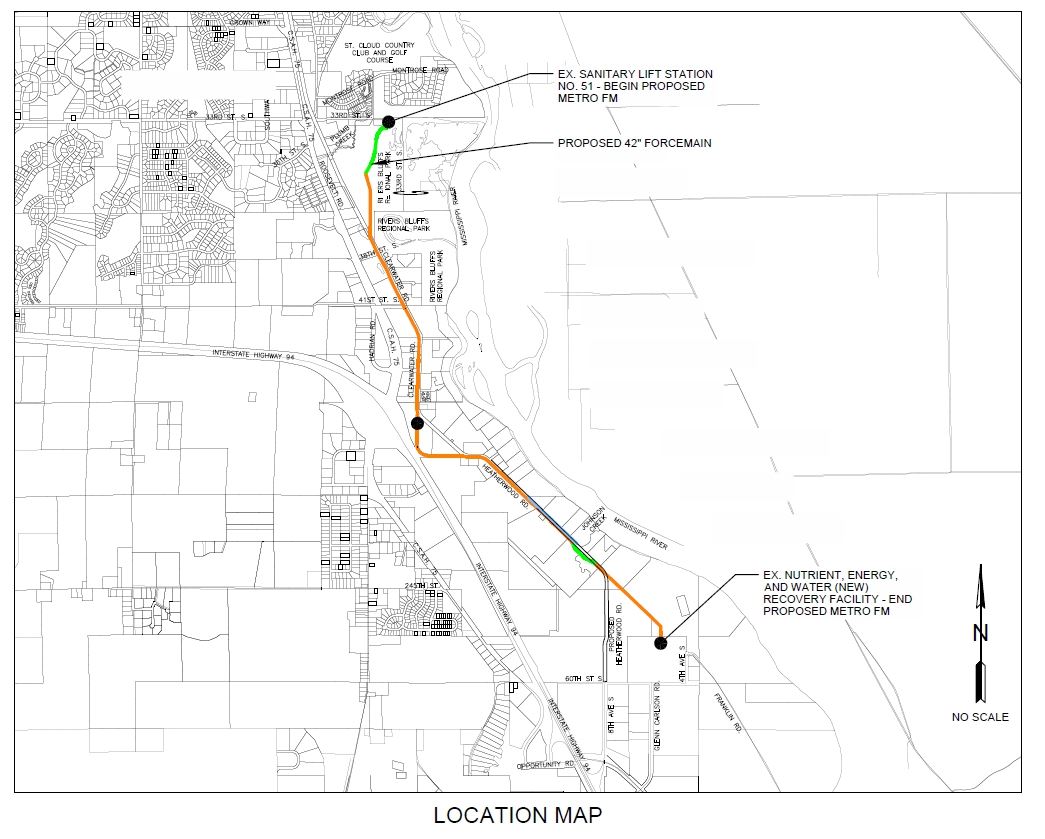 map of project area