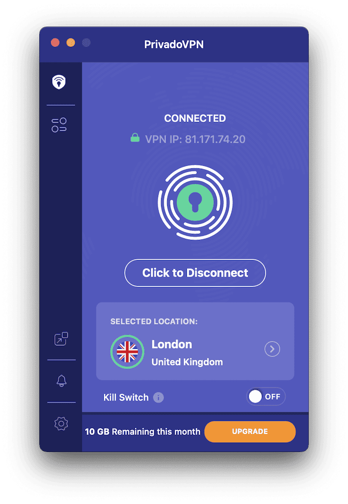 privadovpn uk servers