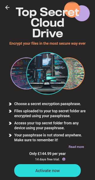 degoo review zero knowledge encryption