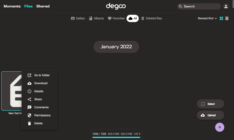 degoo review restoring files