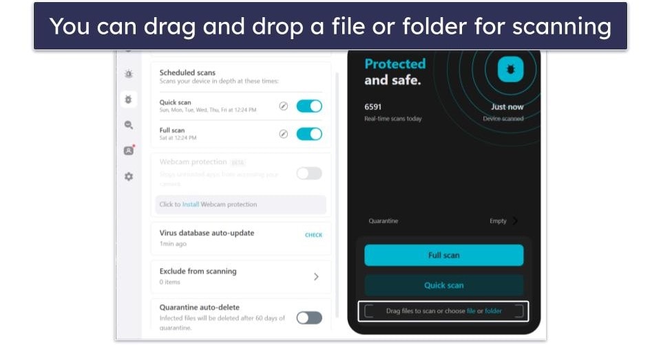 Surfshark Antivirus Security Features — Lightweight Scanner, Great VPN &amp; More